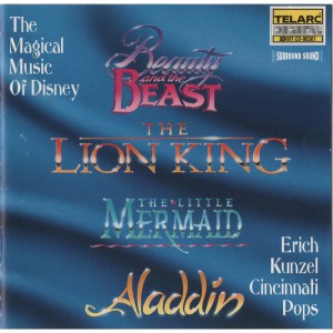 ERICH KUNZEL, CINCINNATI POPS ORCHESTRA The Magical Music Of Disney (Telarc – CD-80381) USA 1995 CD (Theme, Light Music)